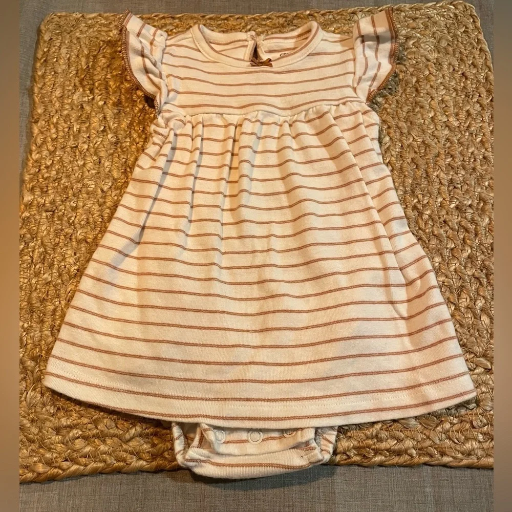 Carters dress with built in onesie